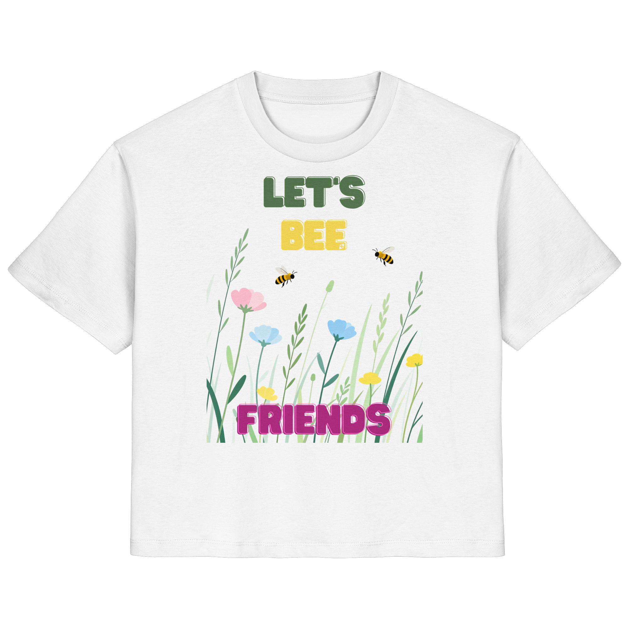Let's BEE Friends - Ladies Organic Shirt