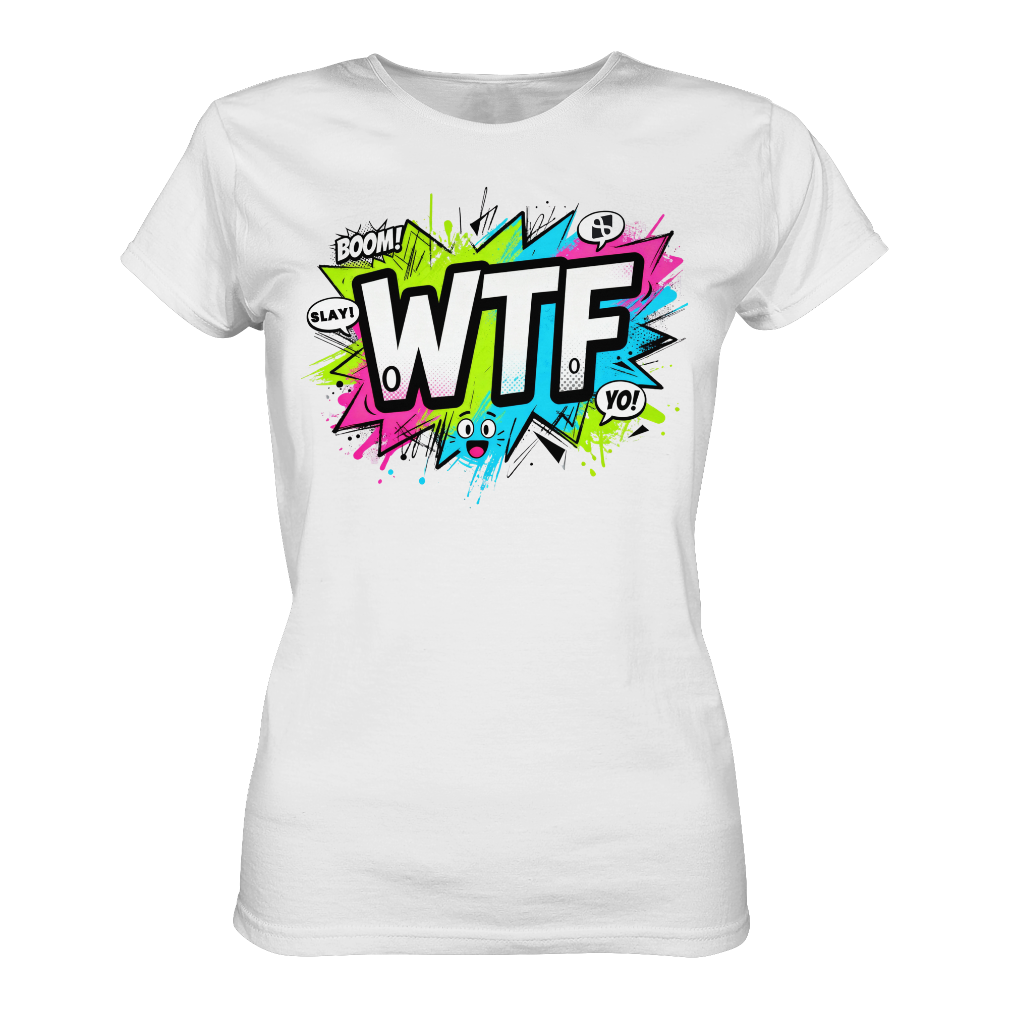 WTF - "Wear The Fair Print" - Ladies Organic Shirt