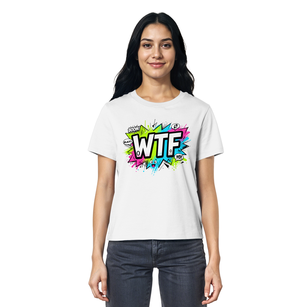 WTF - "Wear The Fair Print" - Ladies Organic Shirt