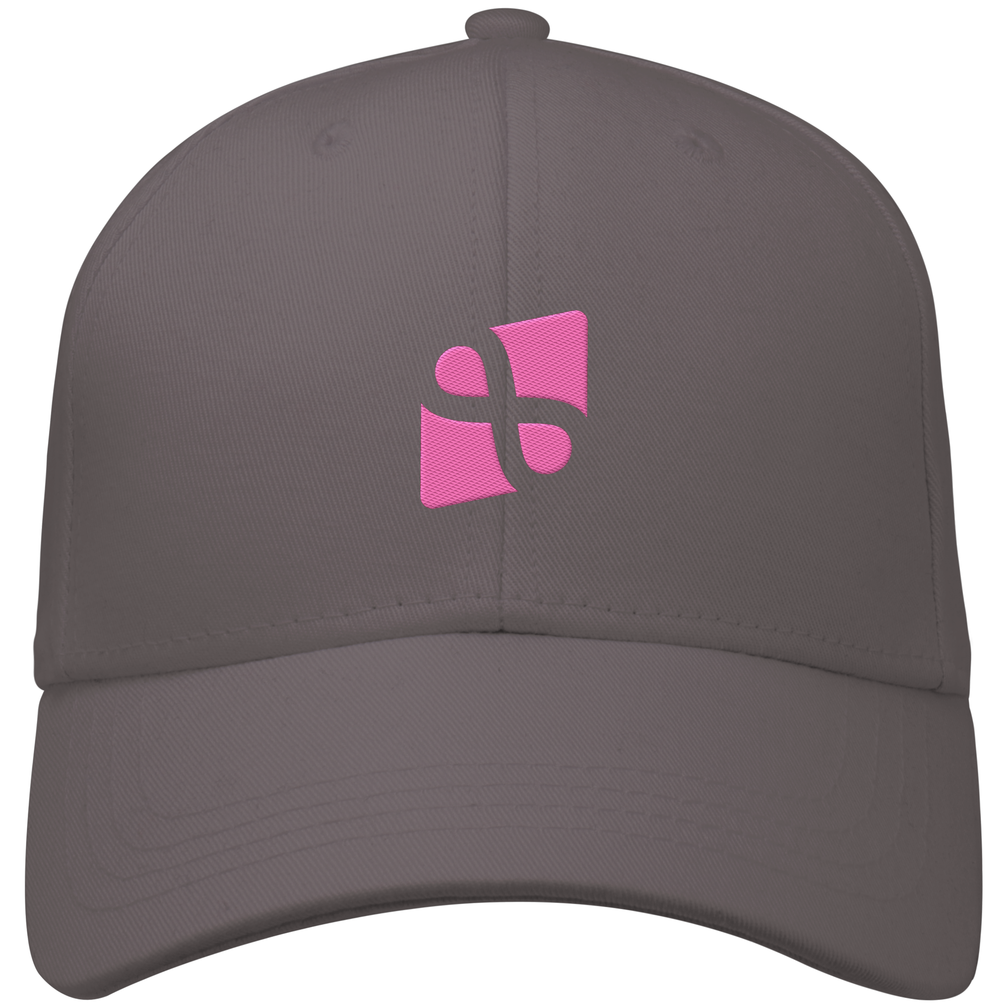 LEAUX Emblem gestickt rosa - Organic Baseball Cap