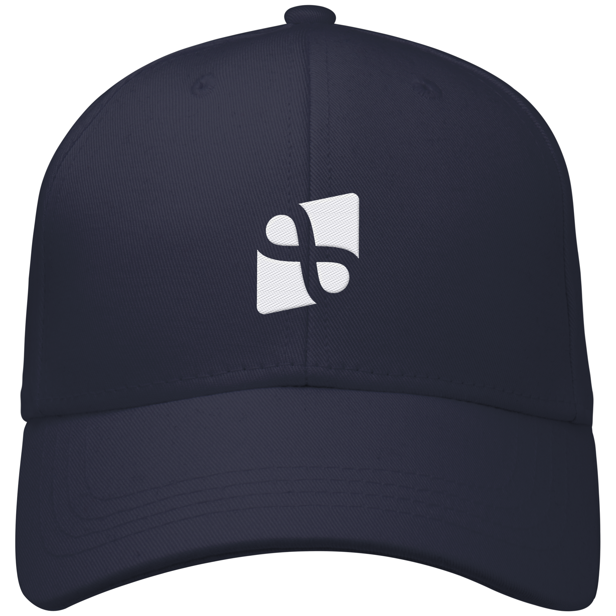 LEAUX Emblem gestickt weiß - Organic Baseball Cap