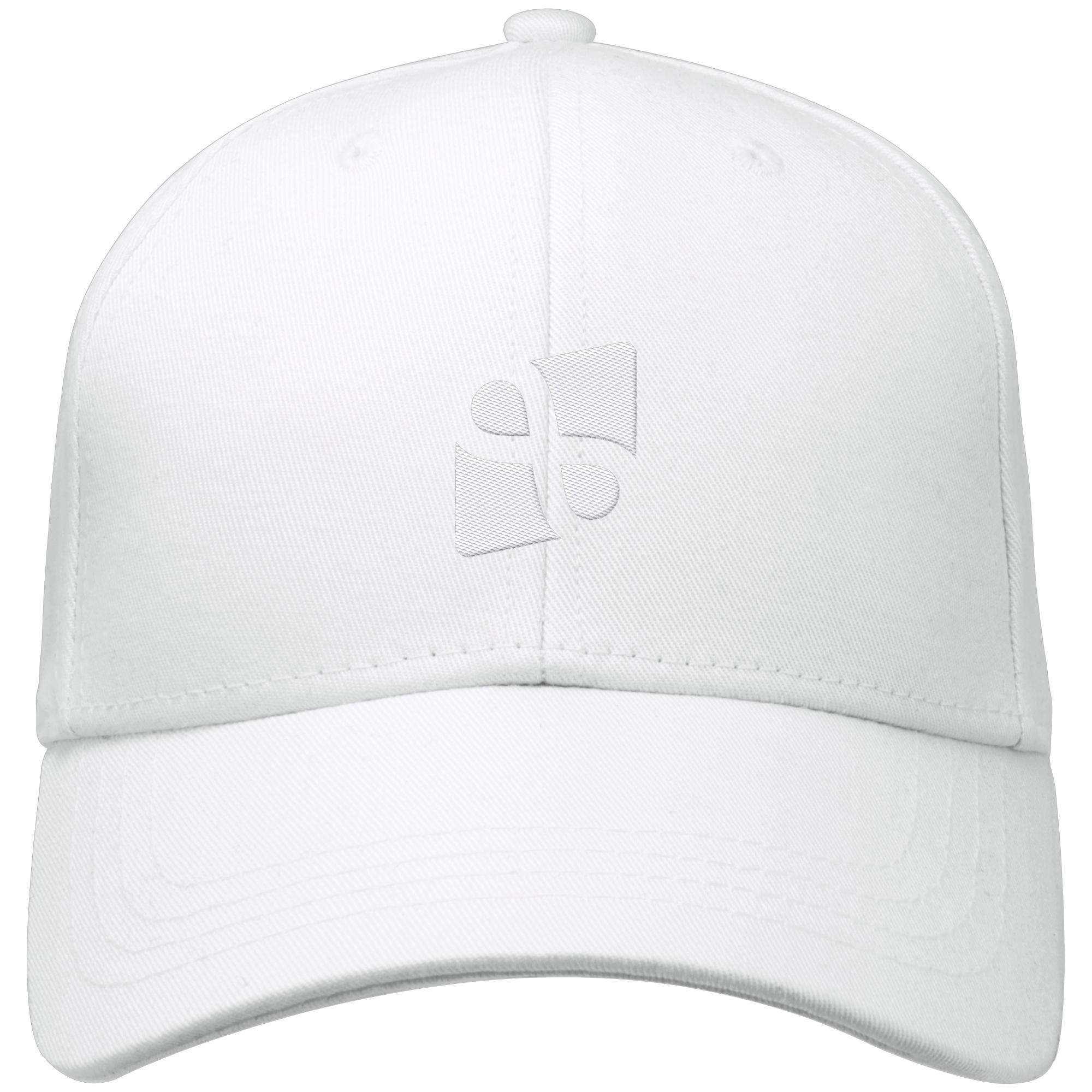 LEAUX Emblem gestickt weiß - Organic Baseball Cap
