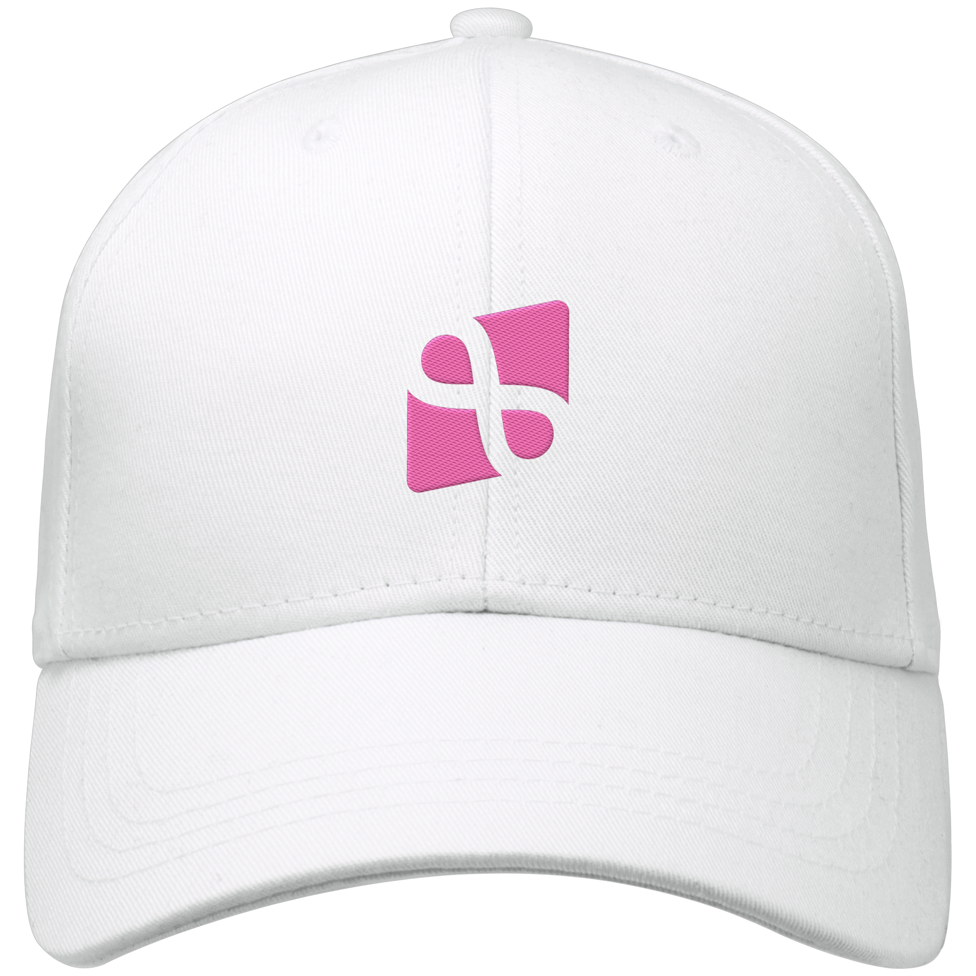 LEAUX Emblem gestickt rosa - Organic Baseball Cap