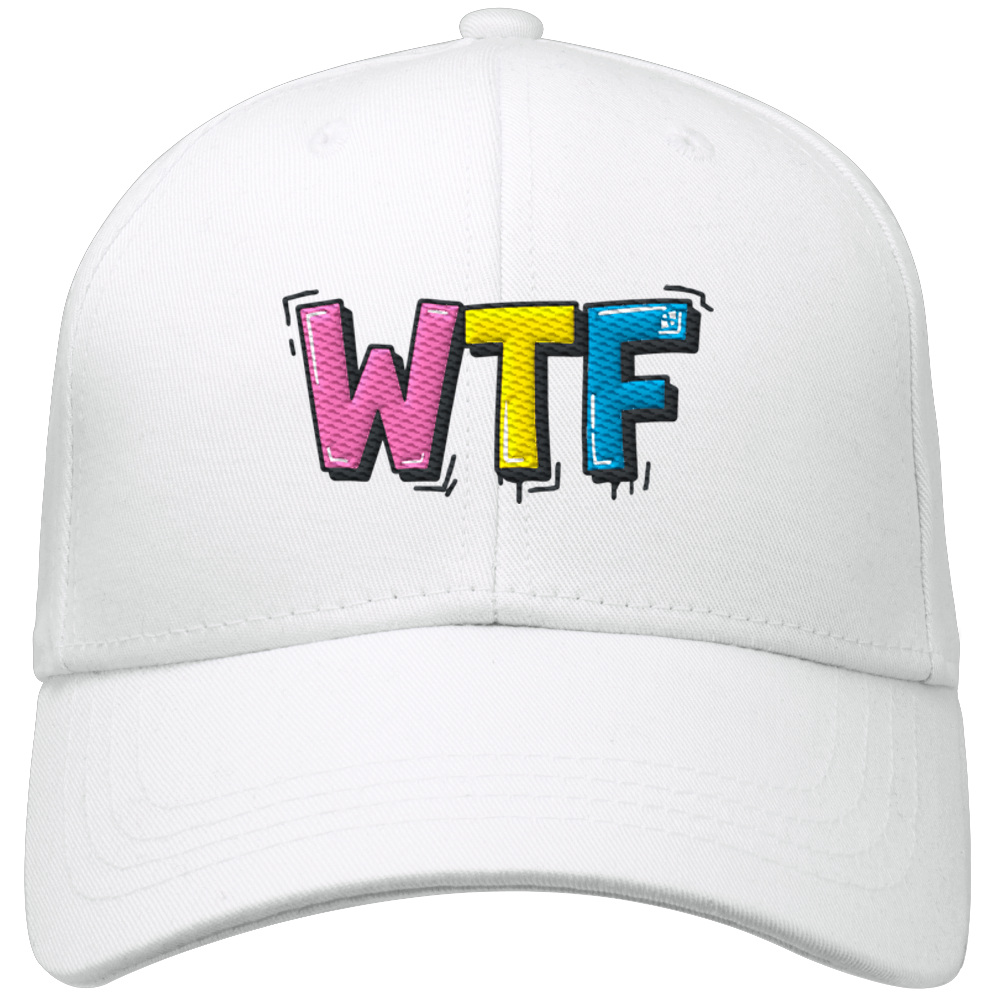 WTF Stick Baseball Cap