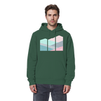 Pastell Mountain - Organic Basic Hoodie