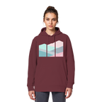 Pastell Mountain - Organic Basic Hoodie