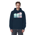 Pastell Mountain - Organic Basic Hoodie