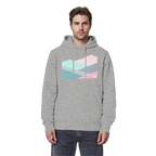 Pastell Mountain - Organic Basic Hoodie