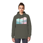 Pastell Mountain - Organic Basic Hoodie