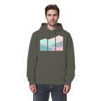 Pastell Mountain - Organic Basic Hoodie
