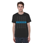 LEAUX Classics – Logo Bar Blue Basic Shirt