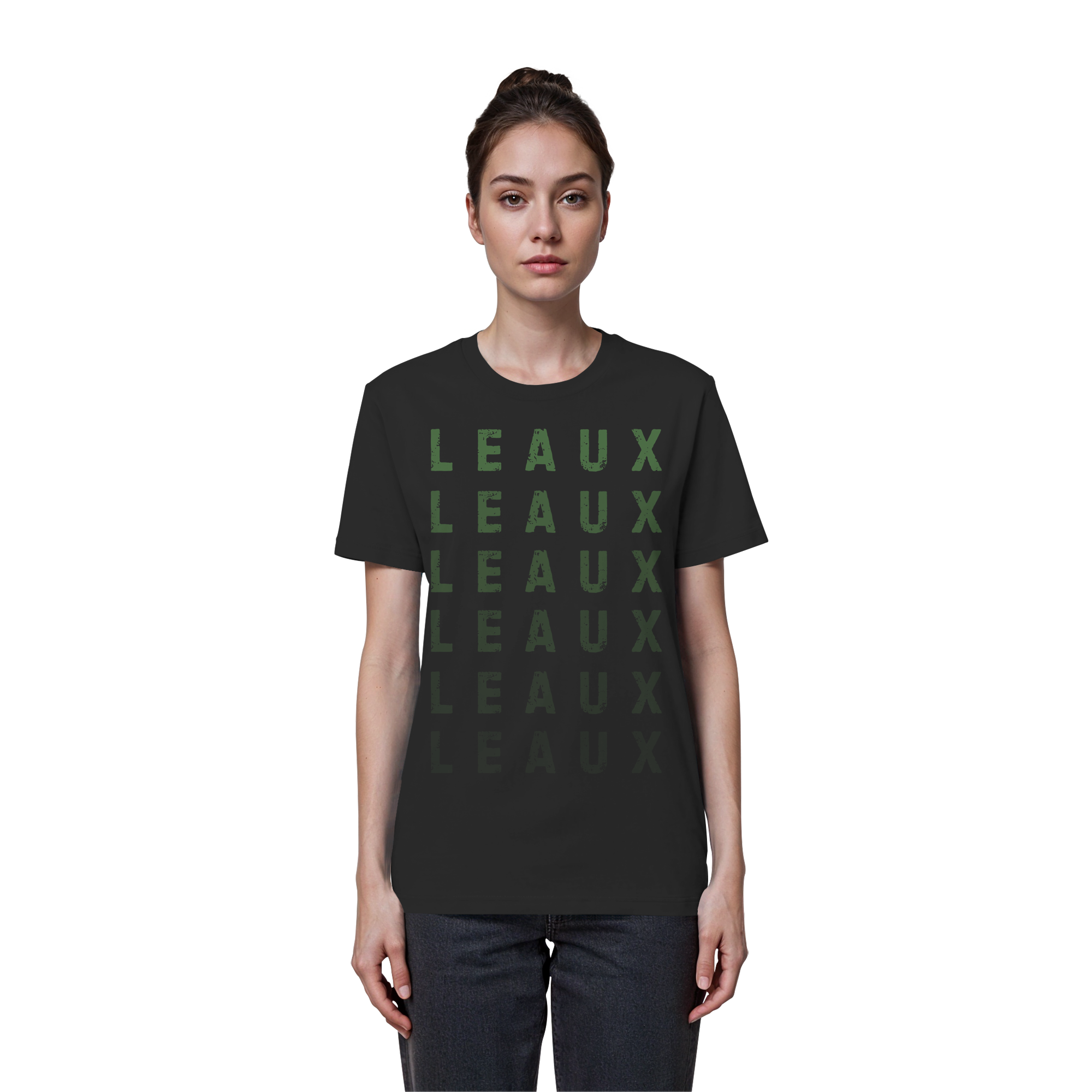LEAUX classic grün - Organic Basic Shirt