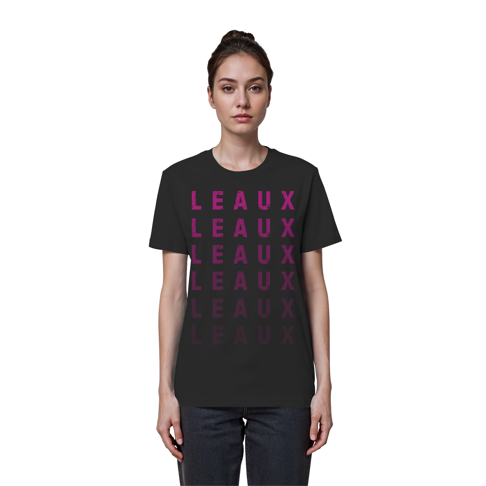LEAUX classic magenta - Organic Basic Shirt