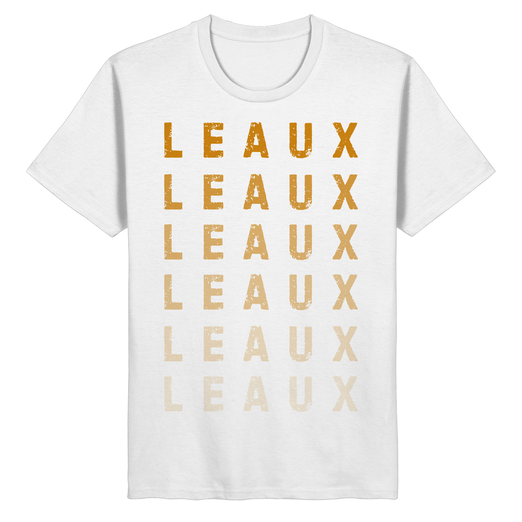 LEAUX classic orange - Organic Basic Shirt