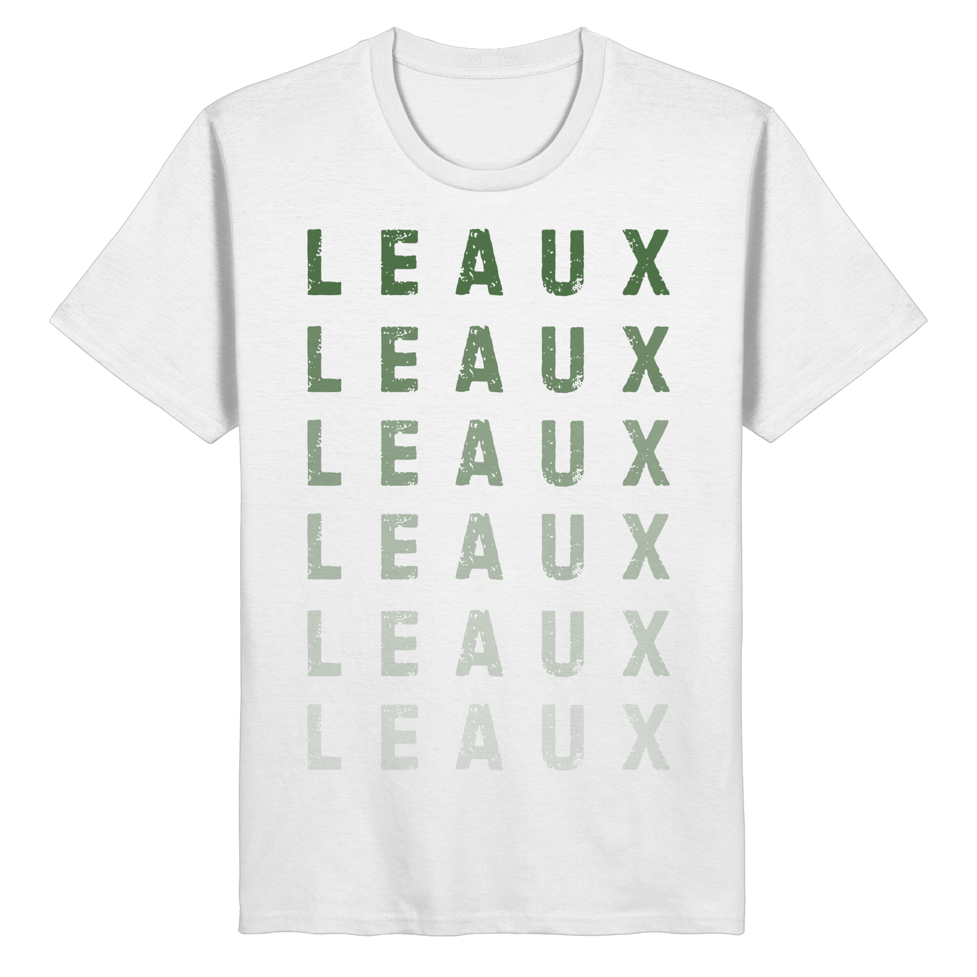 LEAUX classic grün - Organic Basic Shirt