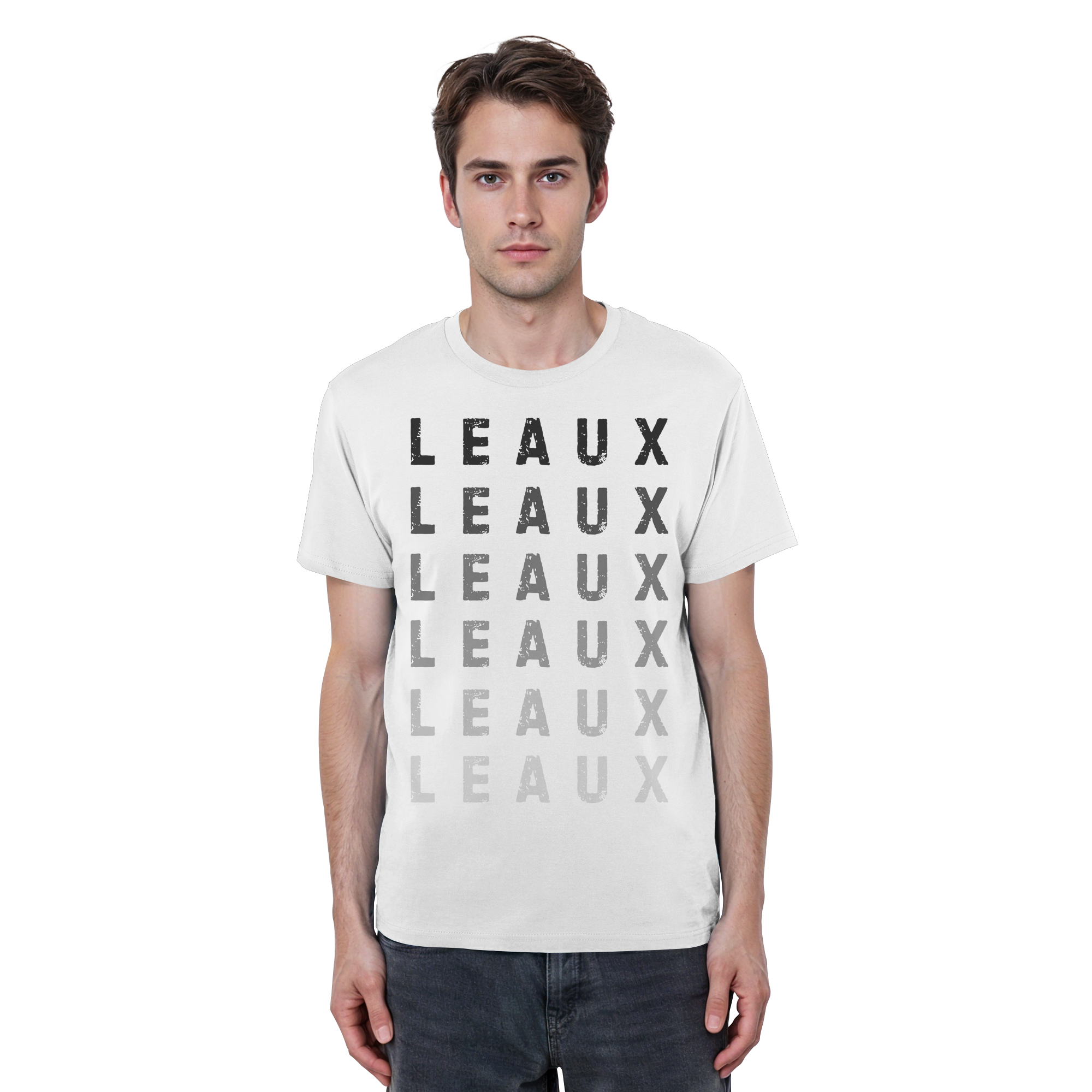 LEAUX classic schwarz - Organic Basic Shirt