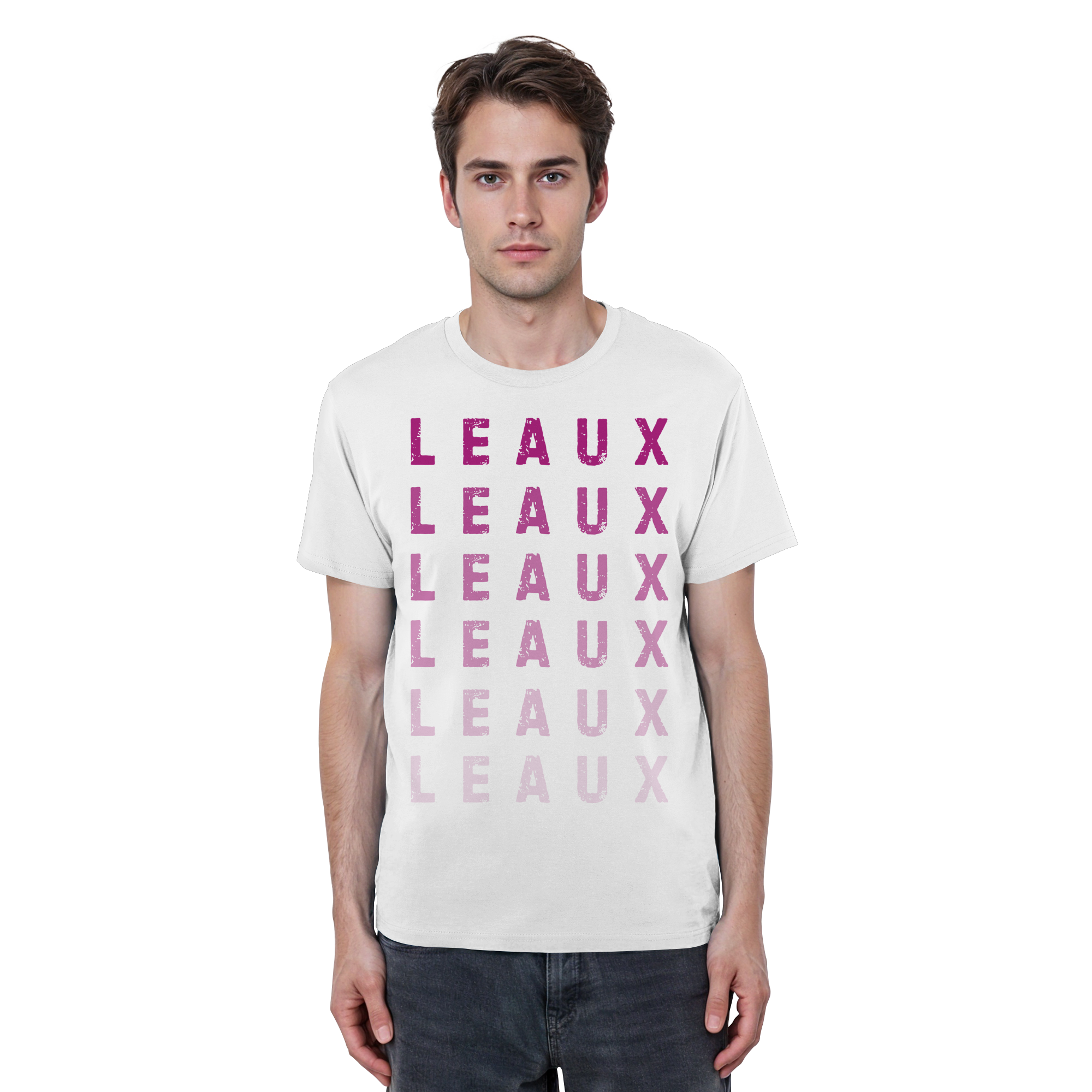 LEAUX classic magenta - Organic Basic Shirt