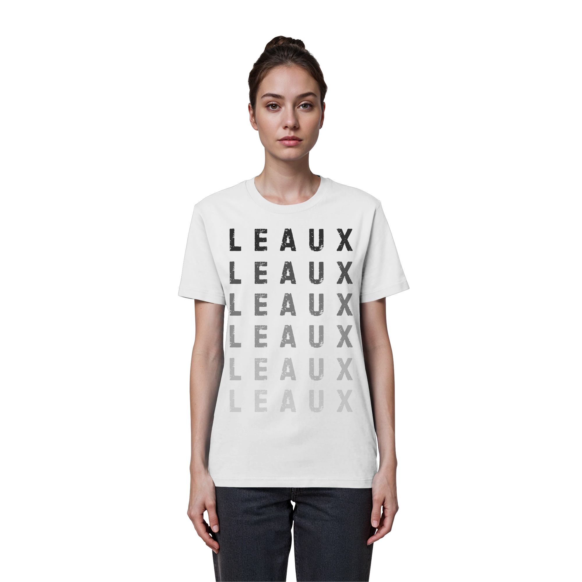 LEAUX classic schwarz - Organic Basic Shirt