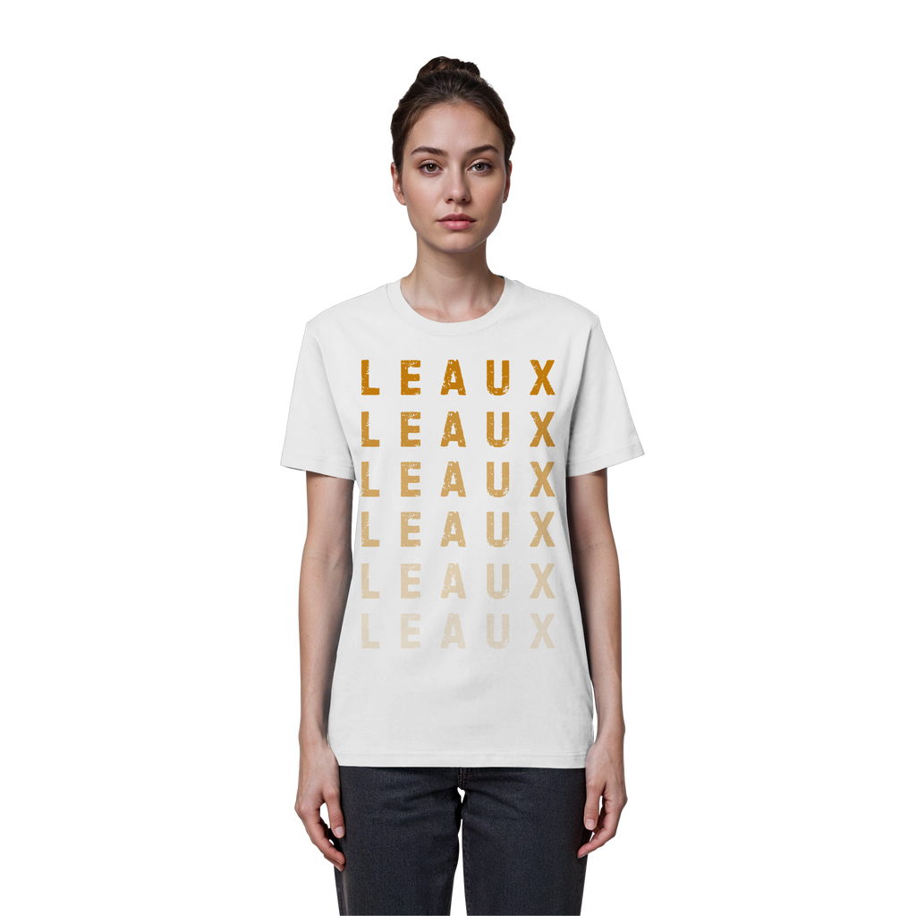 LEAUX classic orange - Organic Basic Shirt