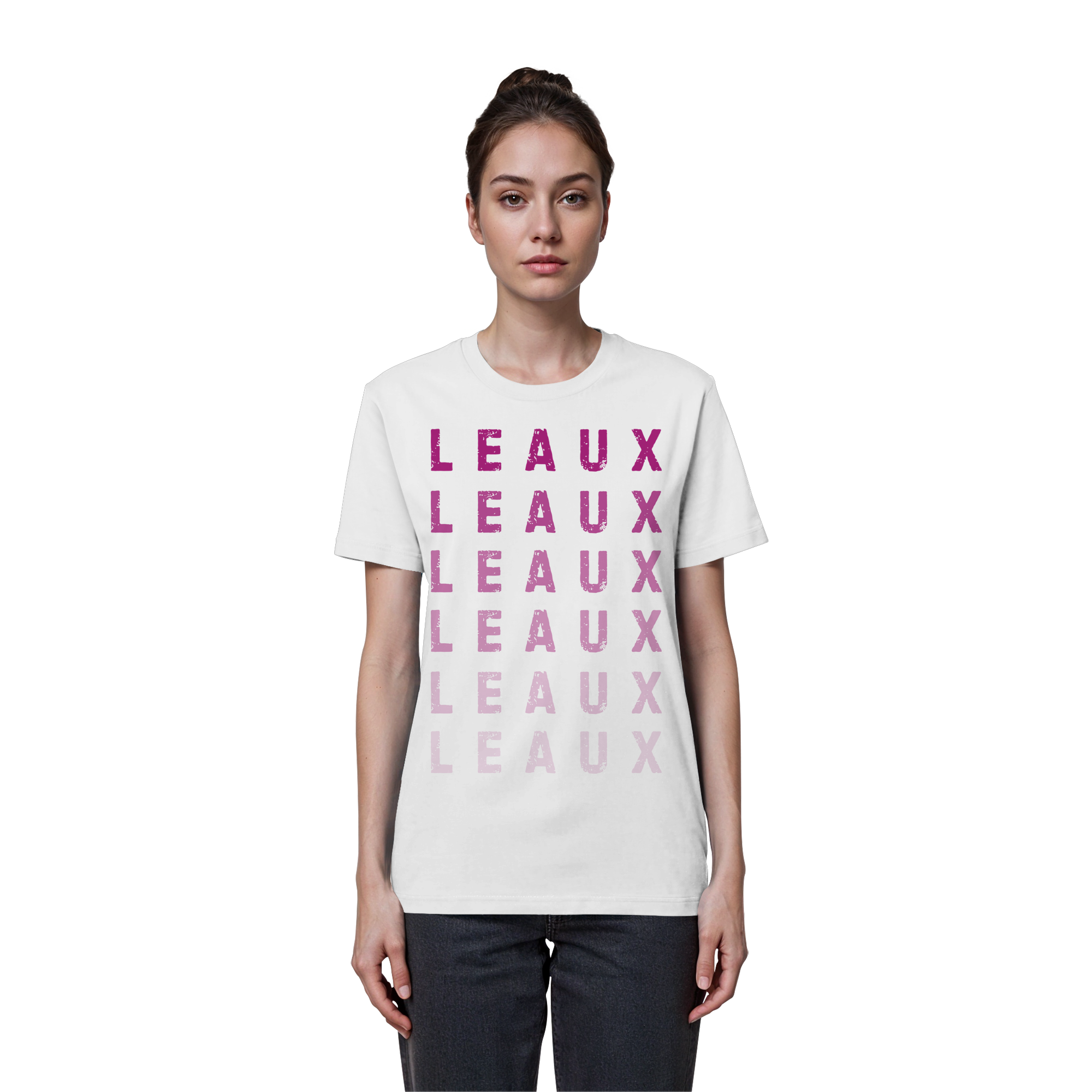 LEAUX classic magenta - Organic Basic Shirt