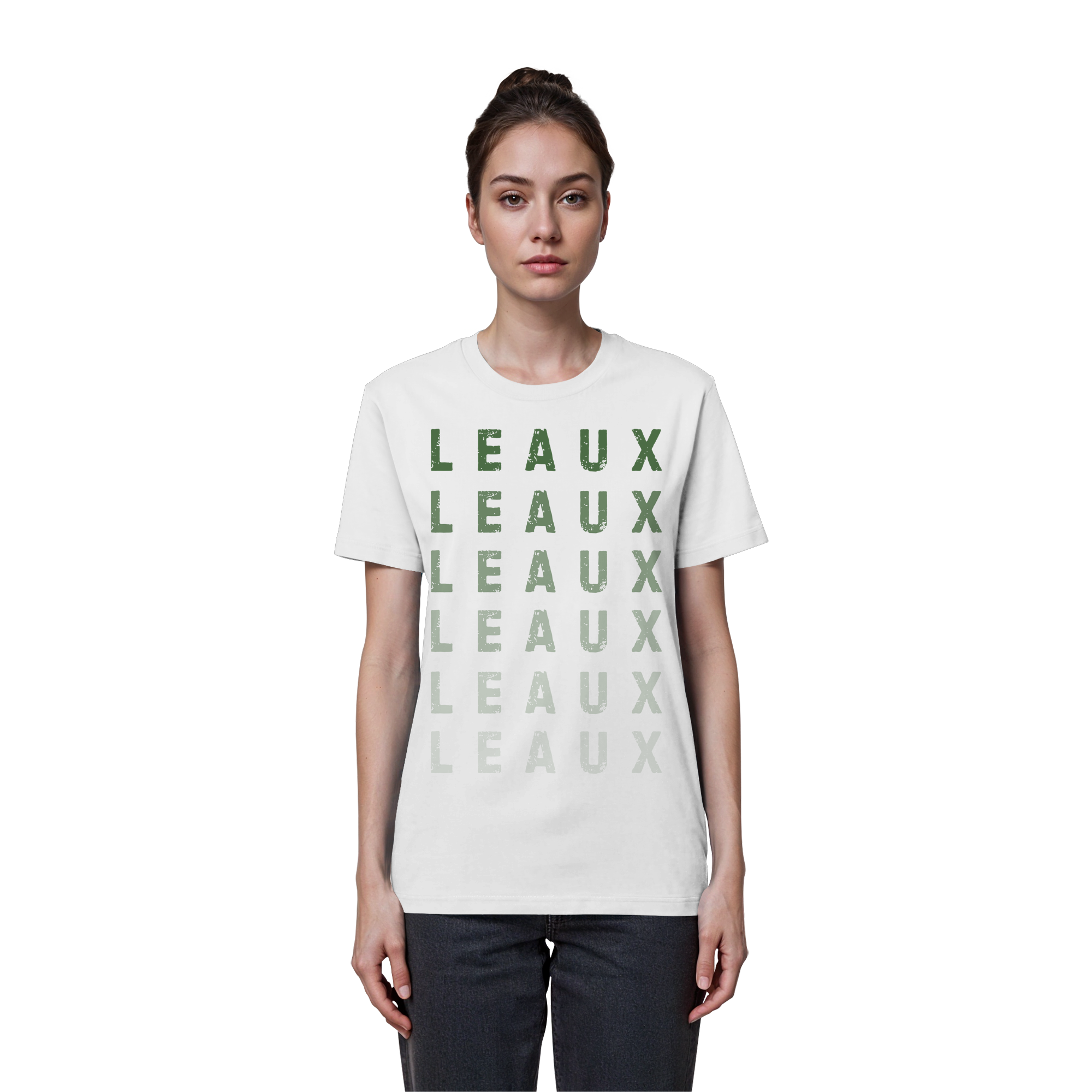 LEAUX classic grün - Organic Basic Shirt