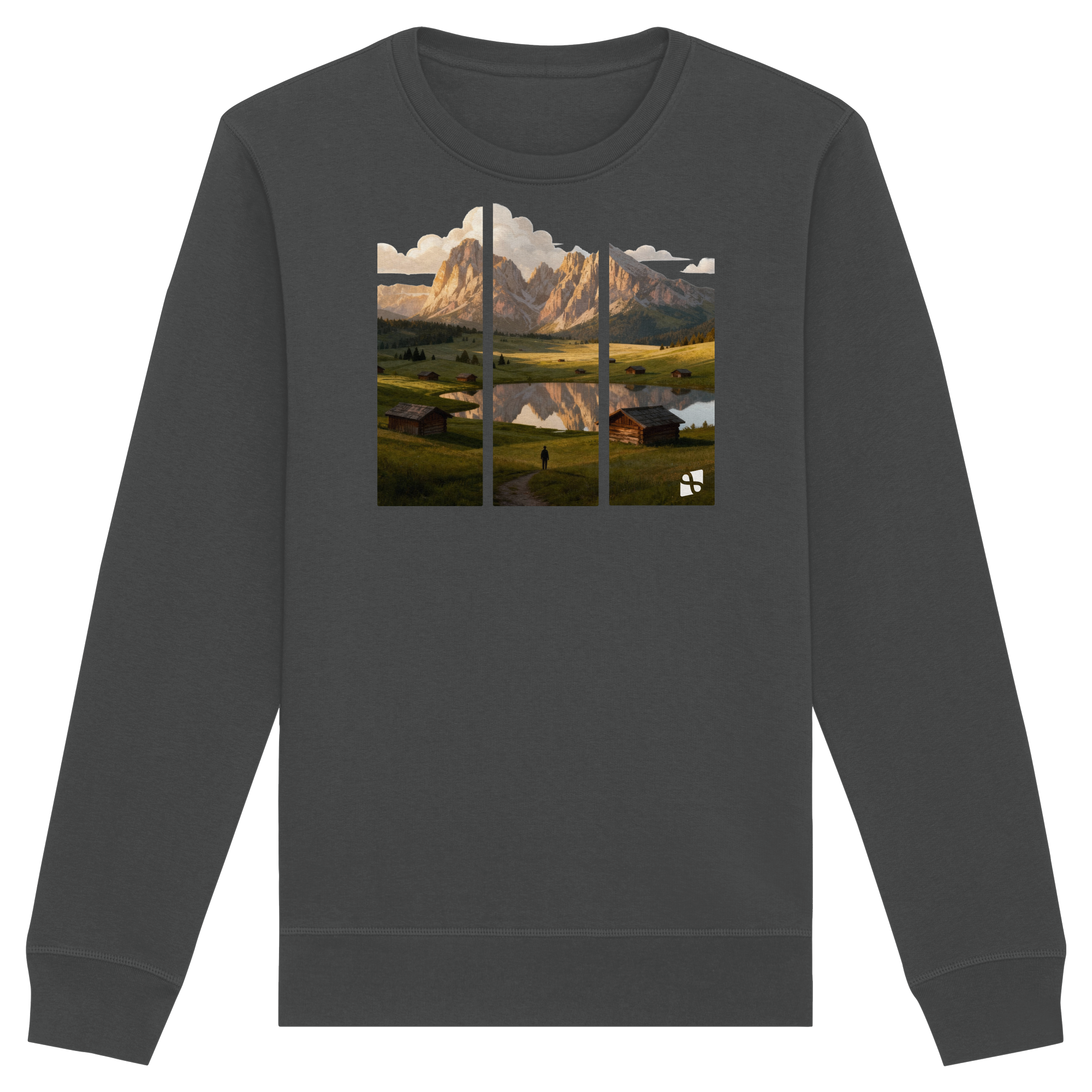 Mountainview - Organic Basic Unisex Sweatshirt
