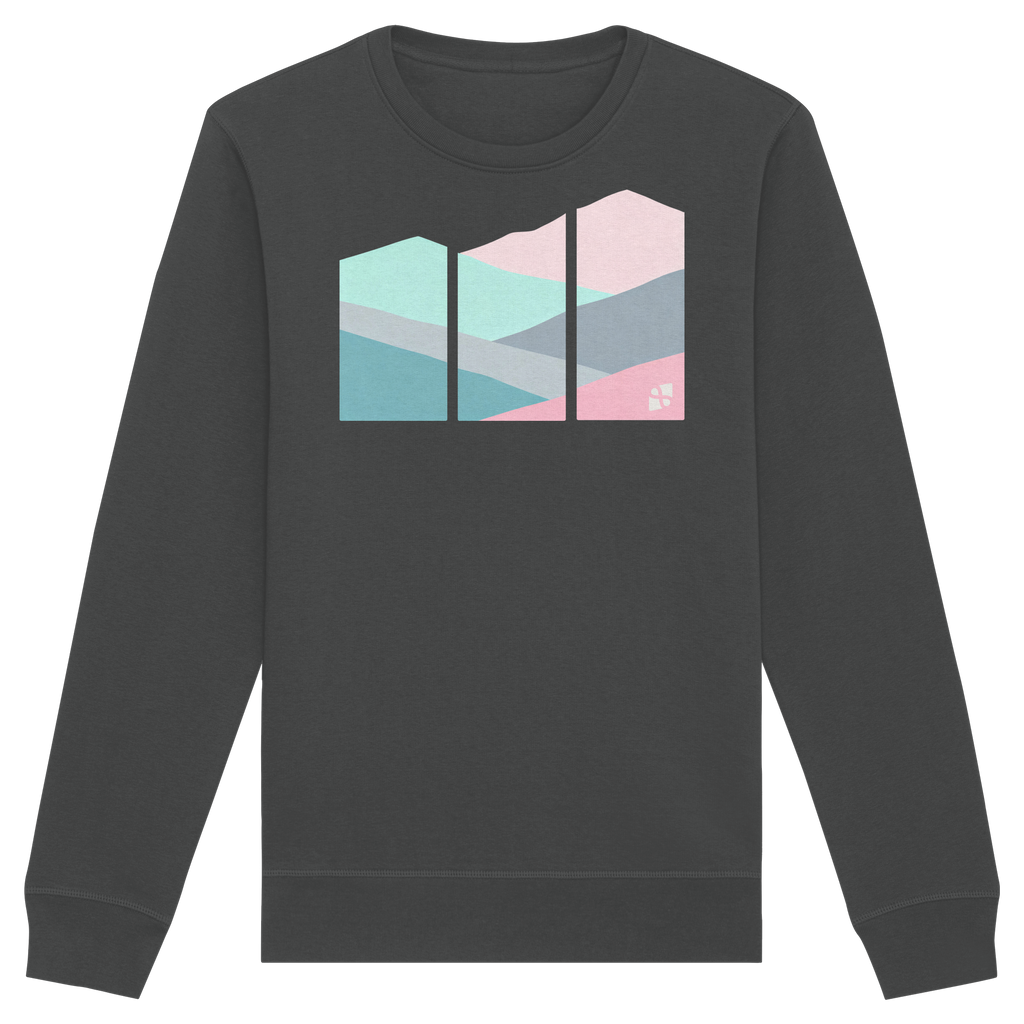 Pastell Mountain - Organic Basic Unisex Sweatshirt