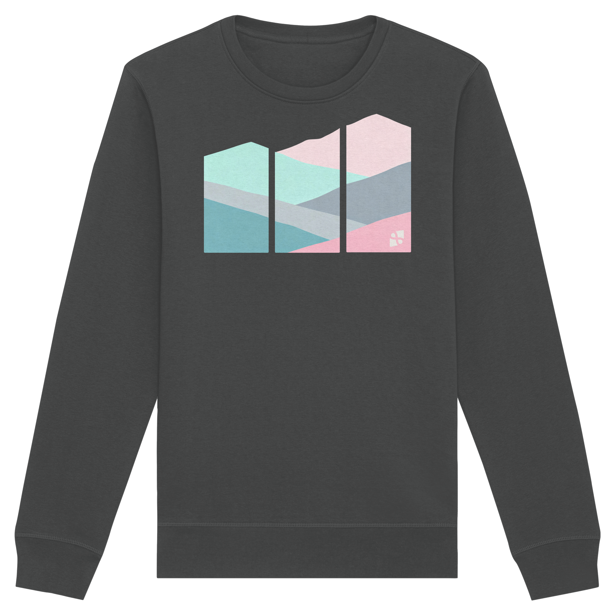 Pastell Mountain - Organic Basic Unisex Sweatshirt