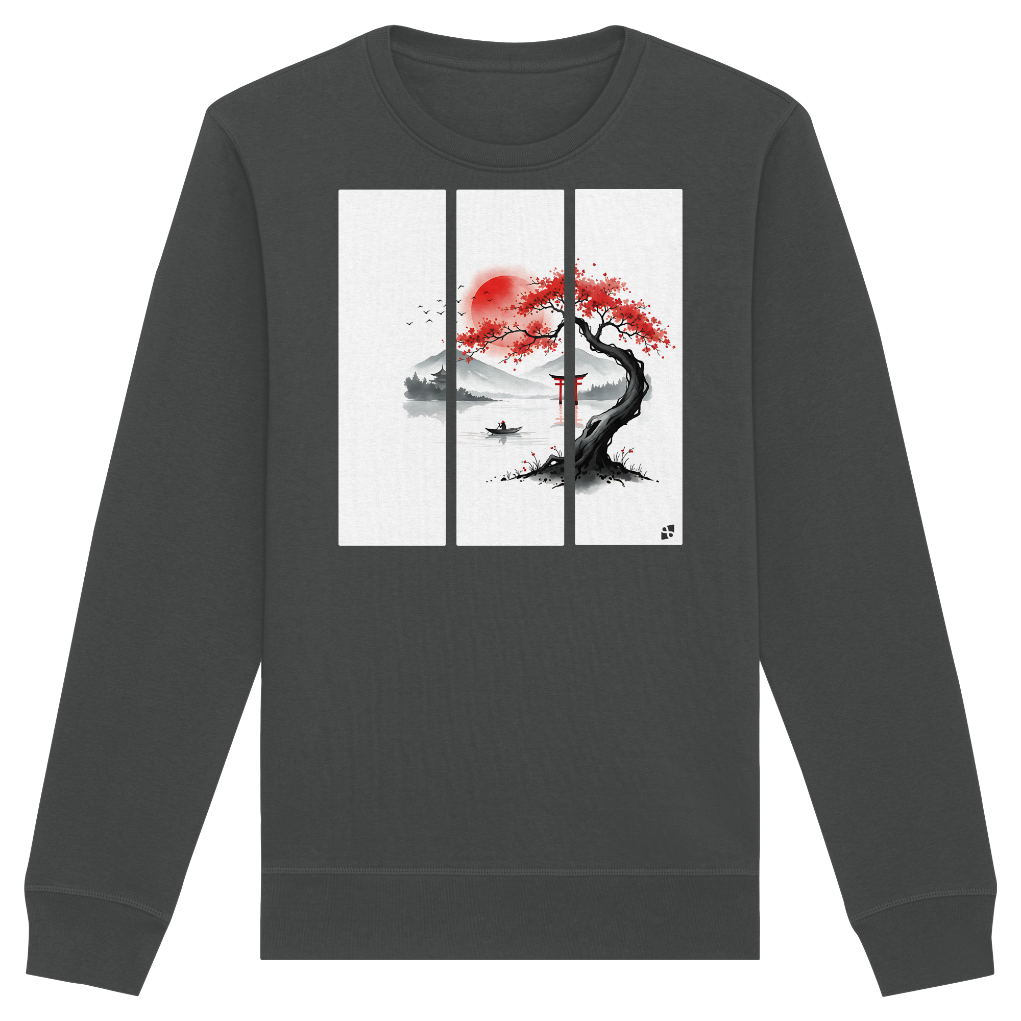 Kirschblüten Vibes - Organic Basic Unisex Sweatshirt