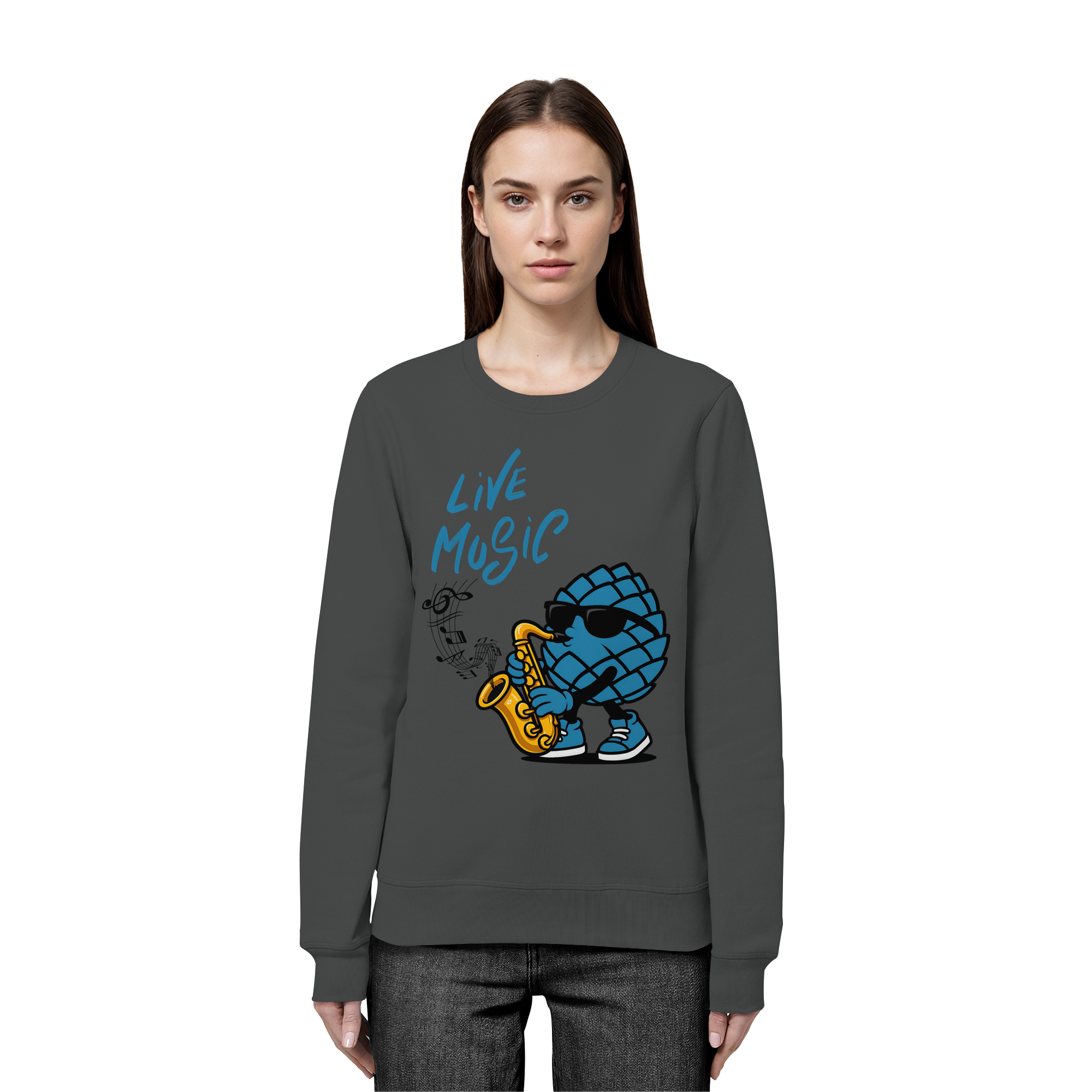 Jazz Zirbi - Organic Basic Unisex Sweatshirt