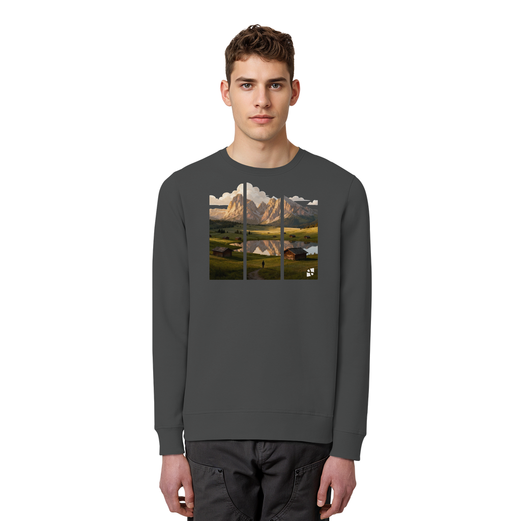 Mountainview - Organic Basic Unisex Sweatshirt