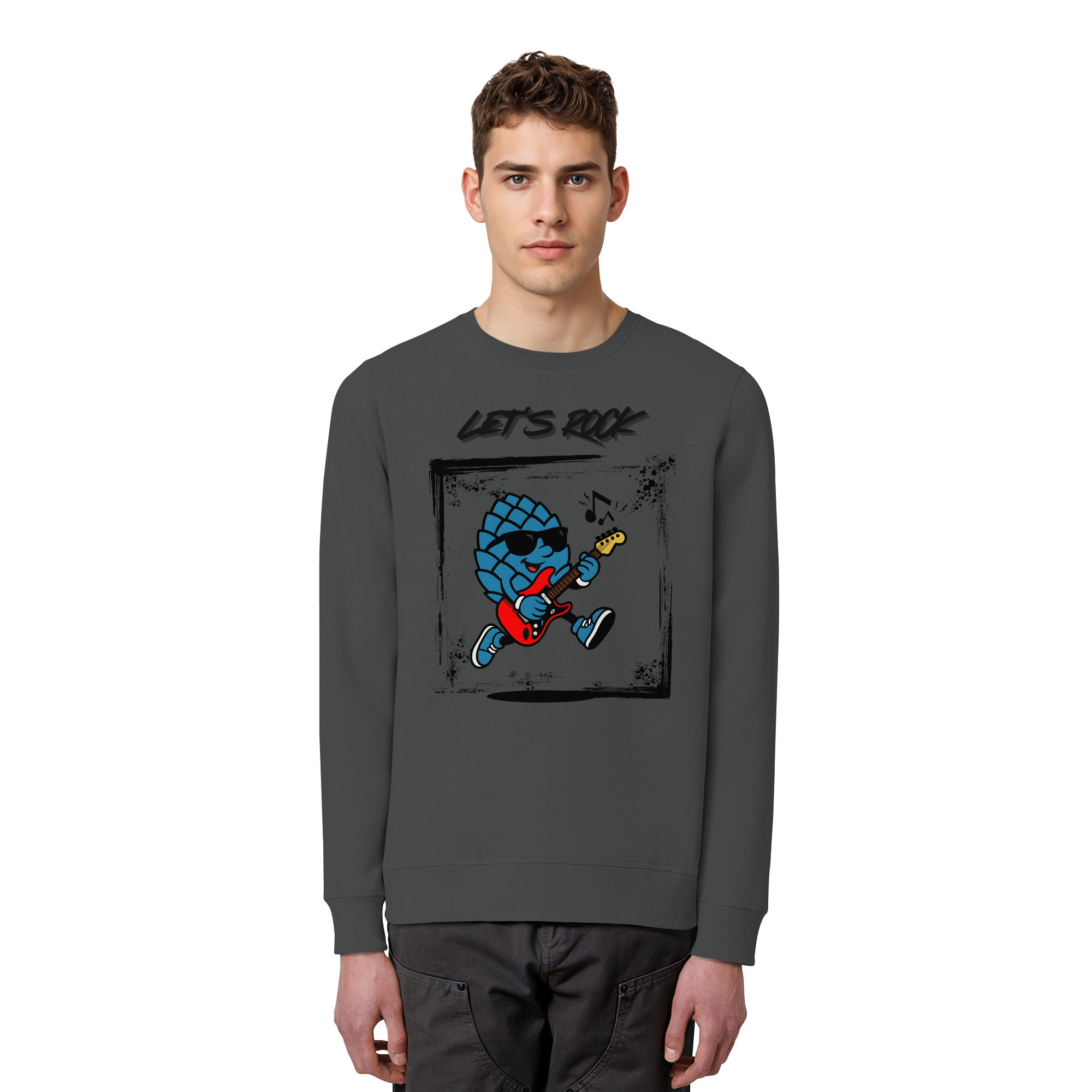 Lets Rock Zirbi - Organic Basic Unisex Sweatshirt