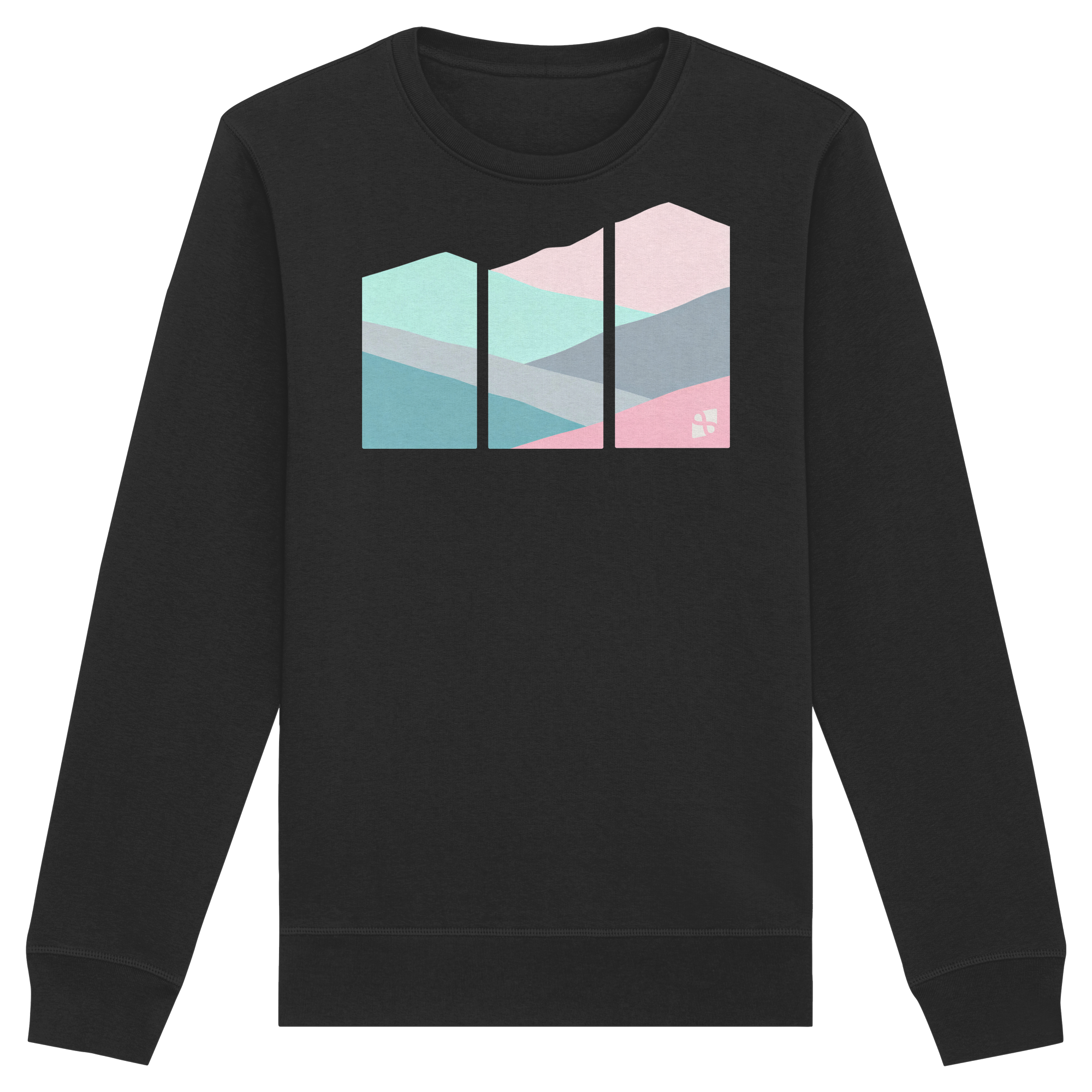 Pastell Mountain - Organic Basic Unisex Sweatshirt