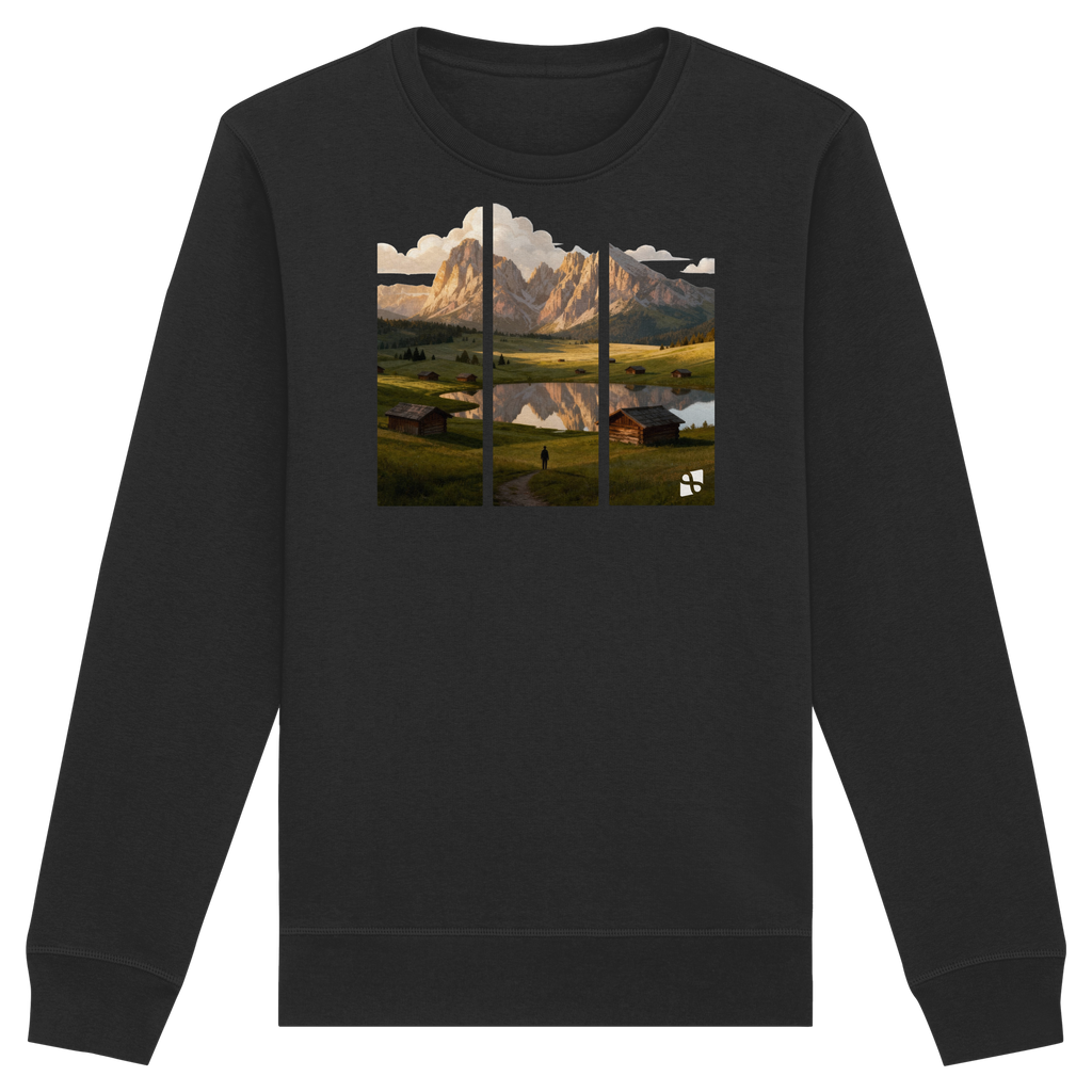 Mountainview - Organic Basic Unisex Sweatshirt
