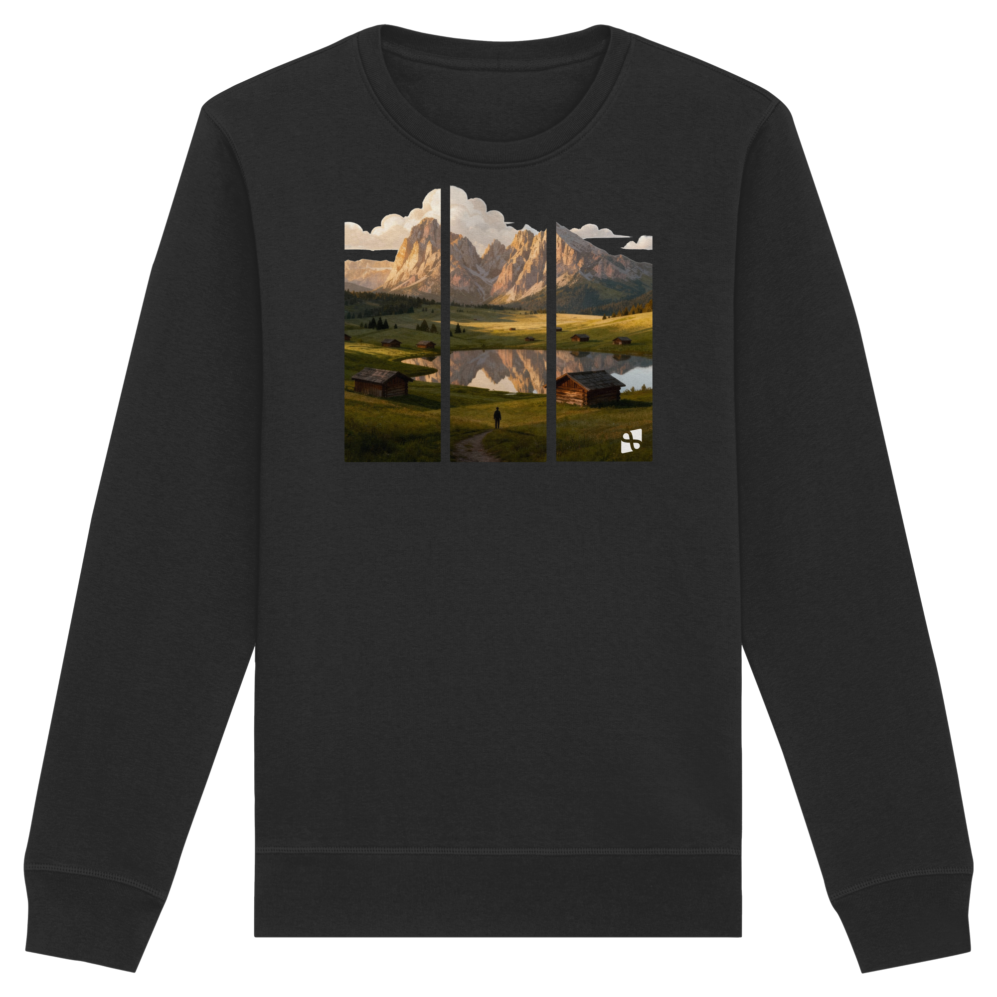 Mountainview - Organic Basic Unisex Sweatshirt