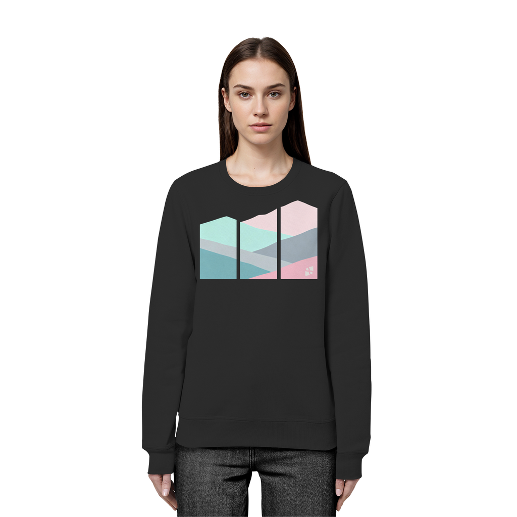 Pastell Mountain - Organic Basic Unisex Sweatshirt