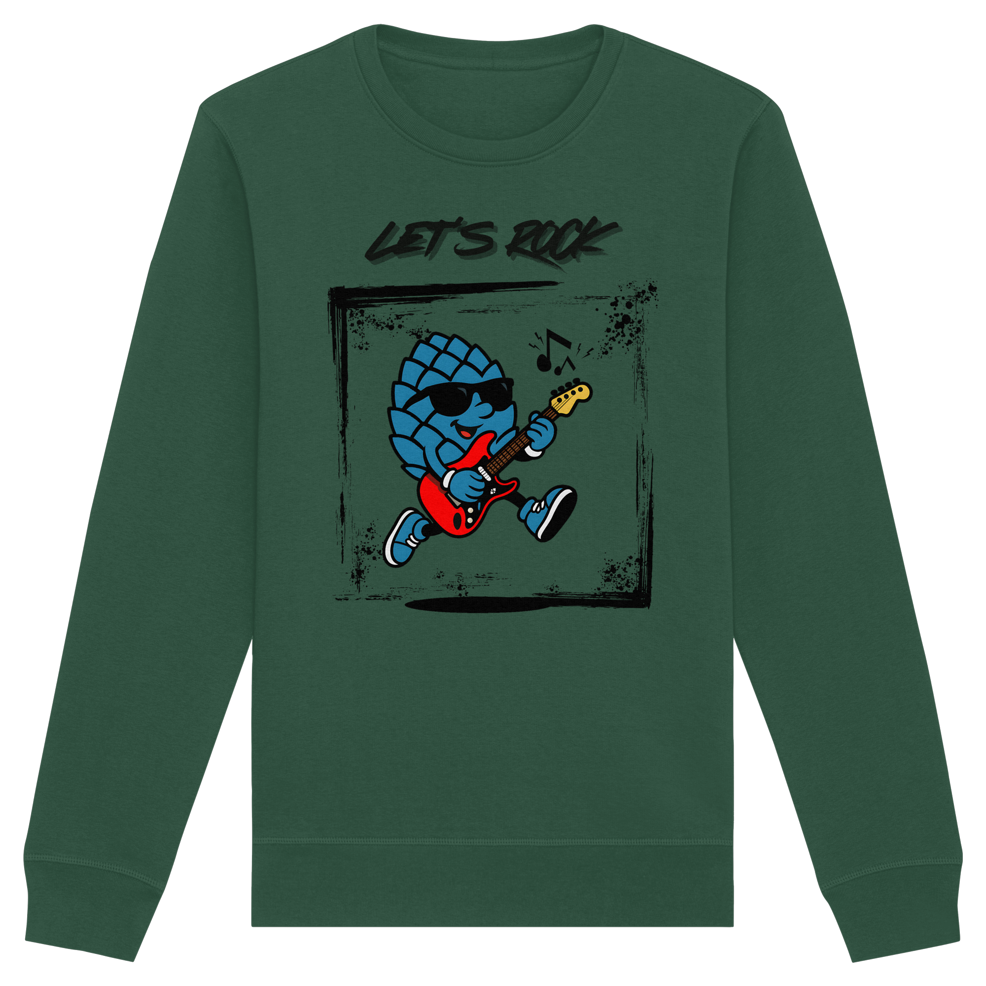 Lets Rock Zirbi - Organic Basic Unisex Sweatshirt