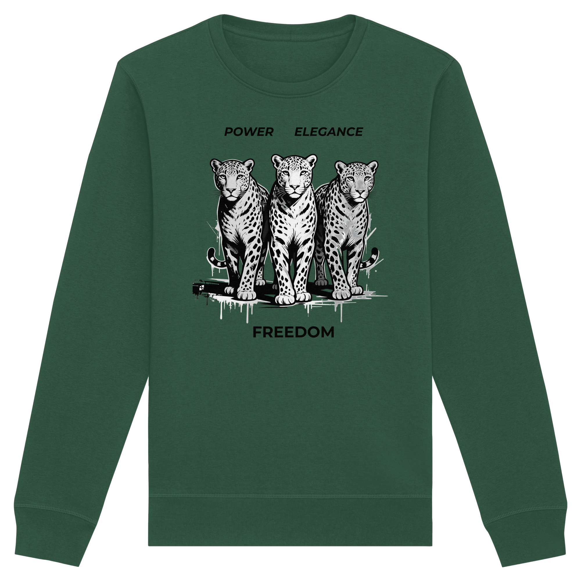 PER Leoparden - Organic Basic Unisex Sweatshirt