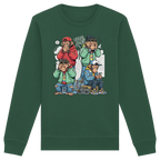 Die vier Stadtaffen - Organic Basic Unisex Sweatshirt