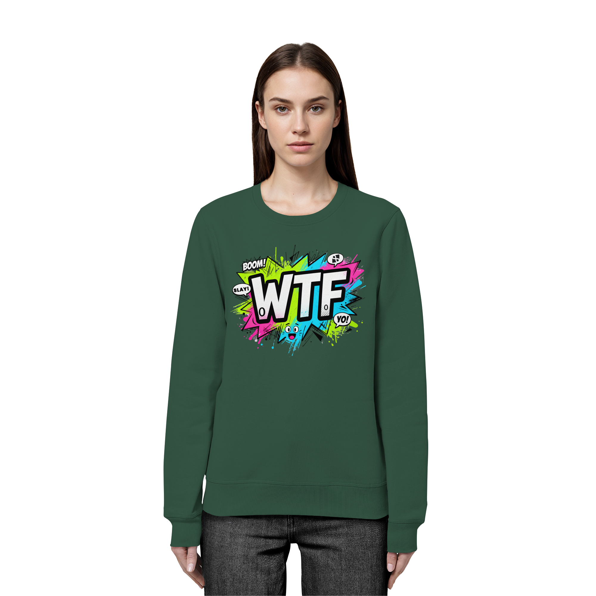 WTF - "Wear The Fair" - Organic Basic Unisex Sweatshirt