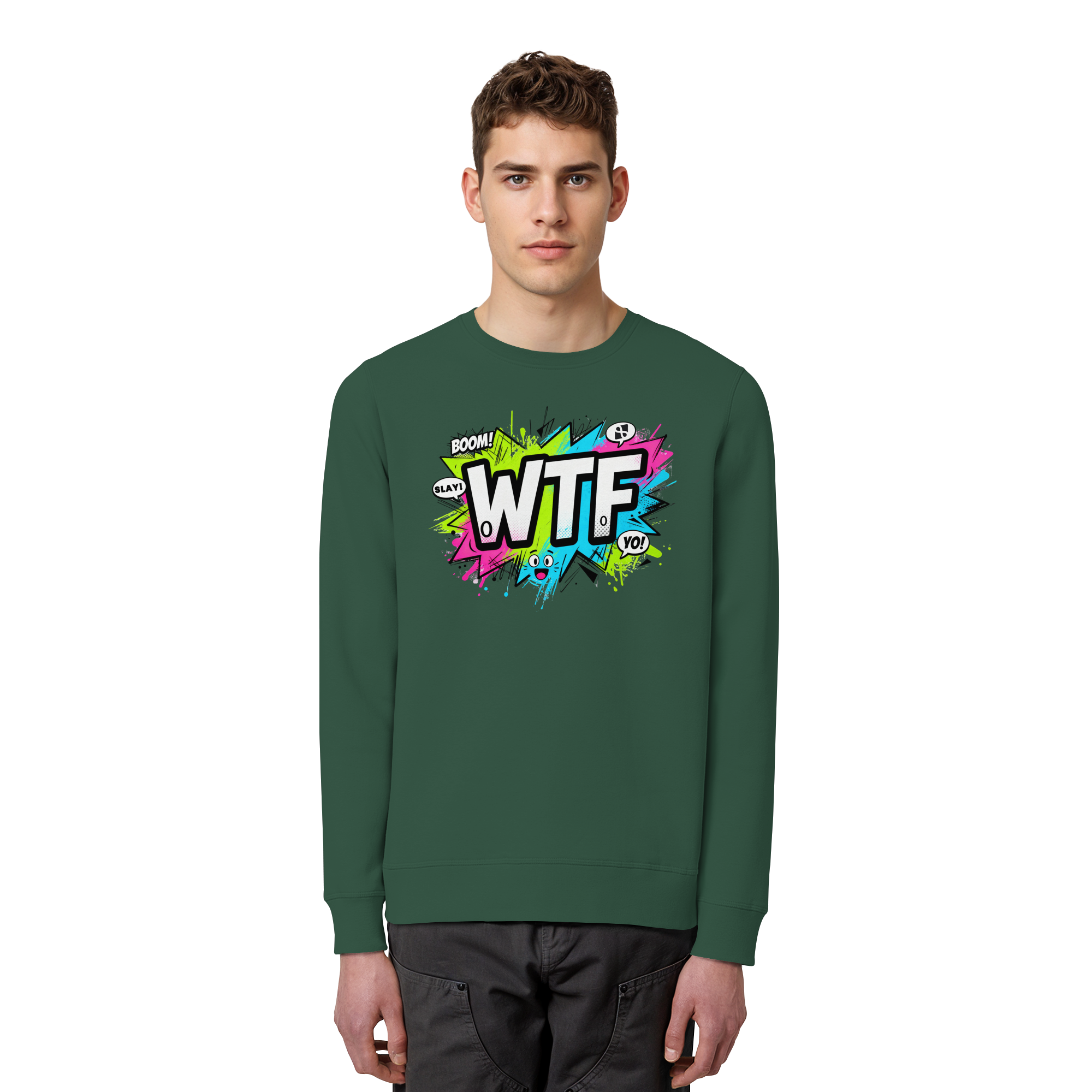 WTF - "Wear The Fair" - Organic Basic Unisex Sweatshirt