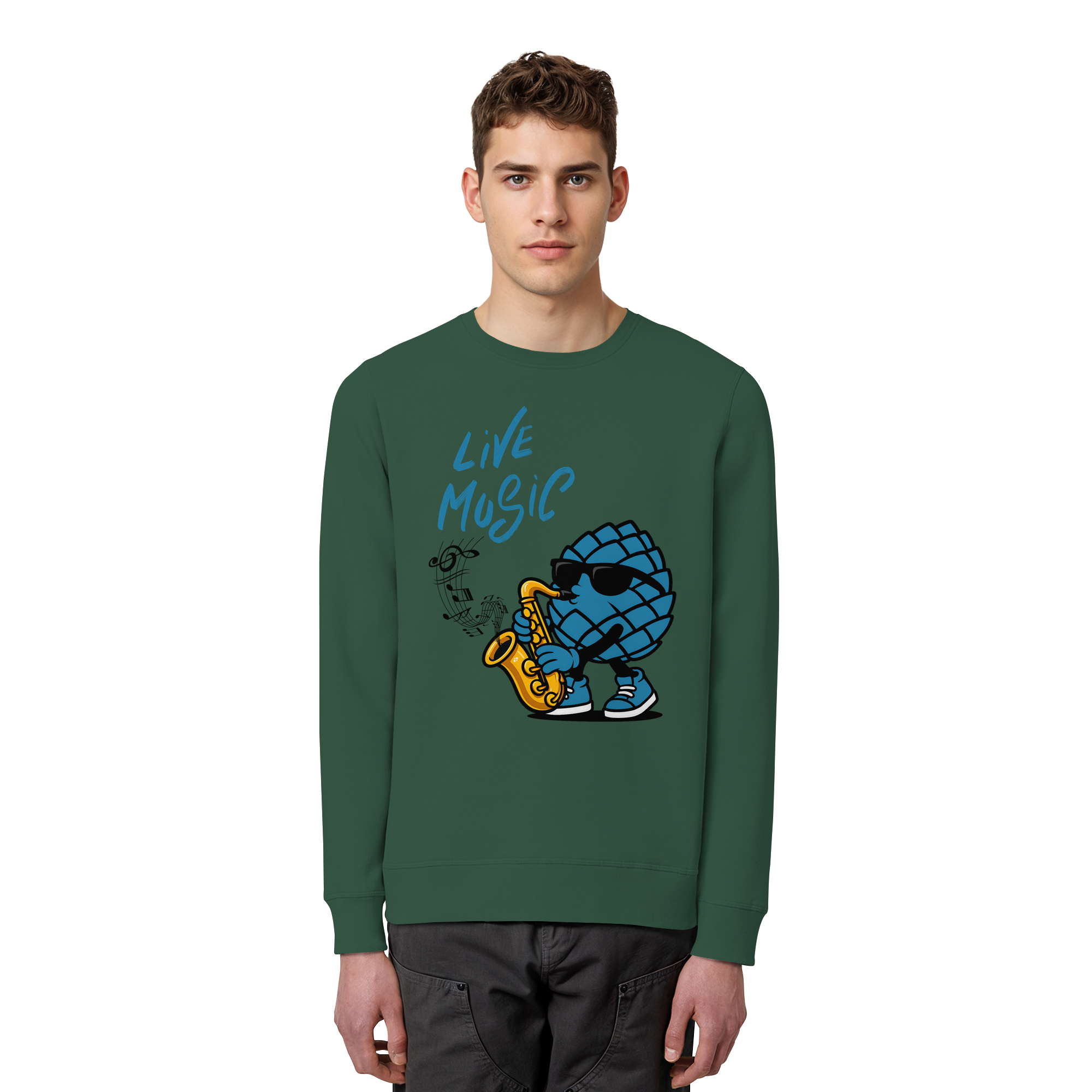 Jazz Zirbi - Organic Basic Unisex Sweatshirt