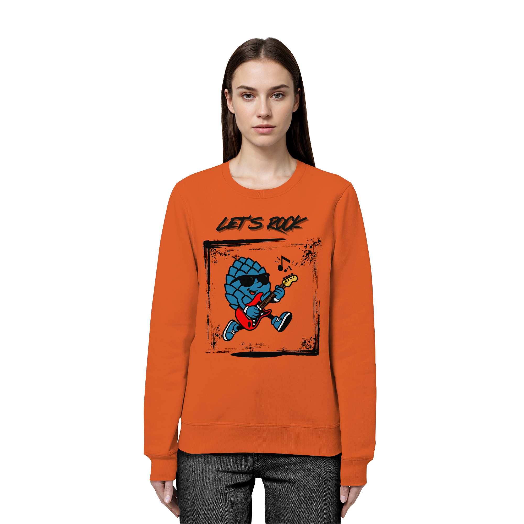 Lets Rock Zirbi - Organic Basic Unisex Sweatshirt