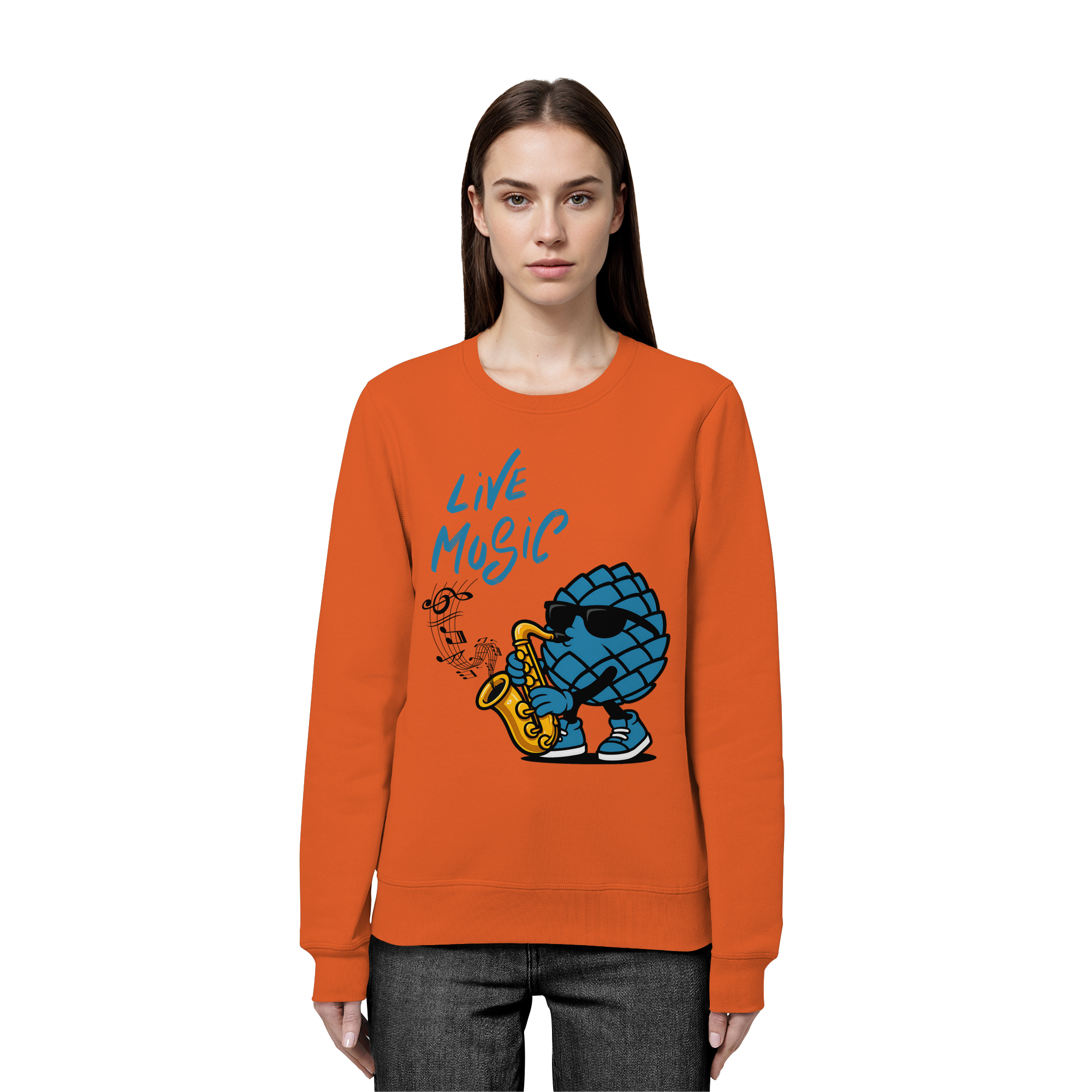 Jazz Zirbi - Organic Basic Unisex Sweatshirt