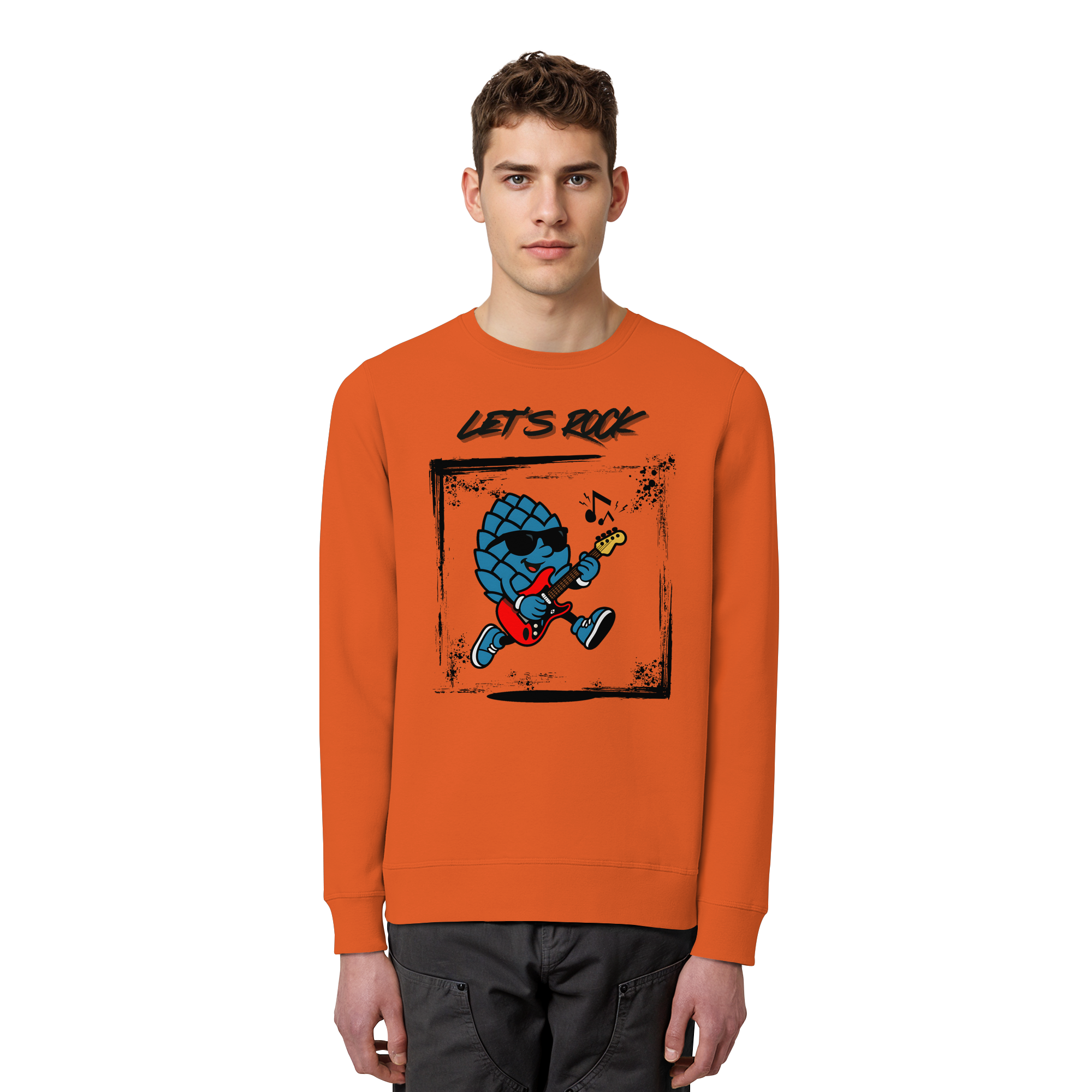 Lets Rock Zirbi - Organic Basic Unisex Sweatshirt