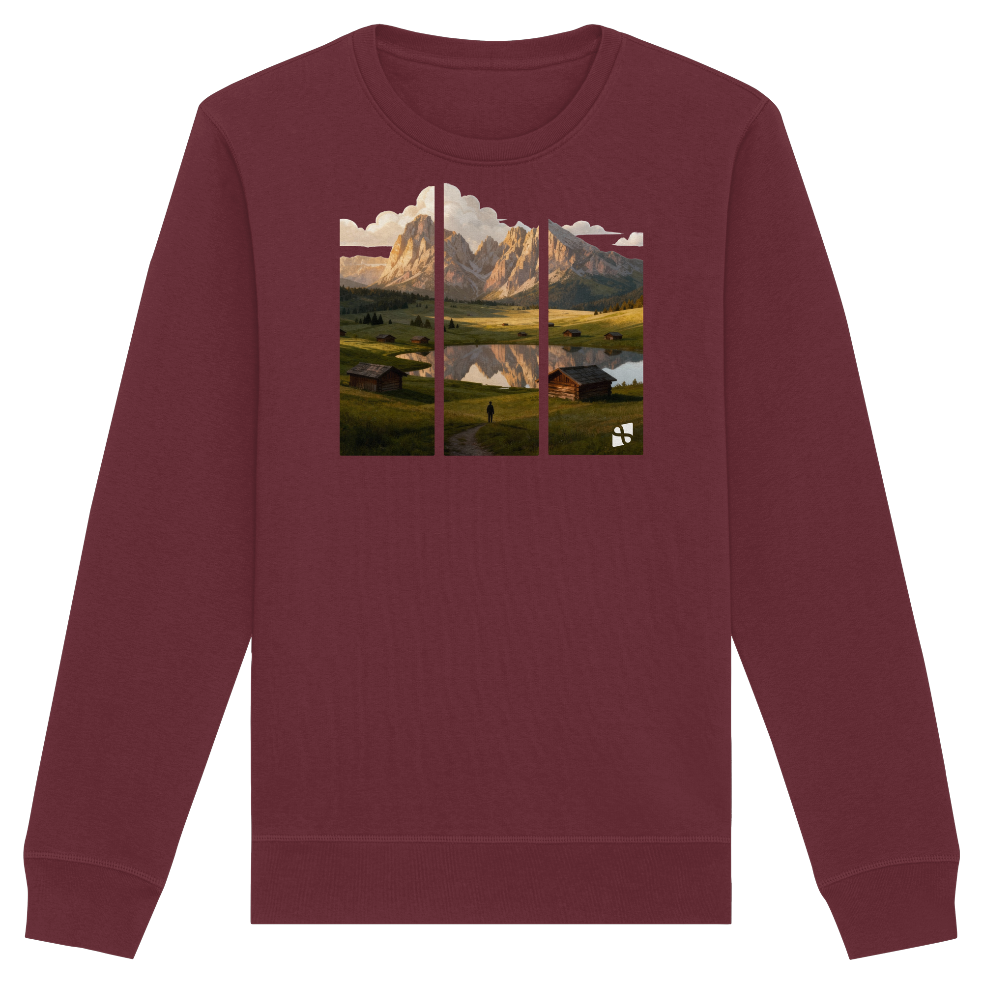 Mountainview - Organic Basic Unisex Sweatshirt