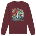Die vier Stadtaffen - Organic Basic Unisex Sweatshirt