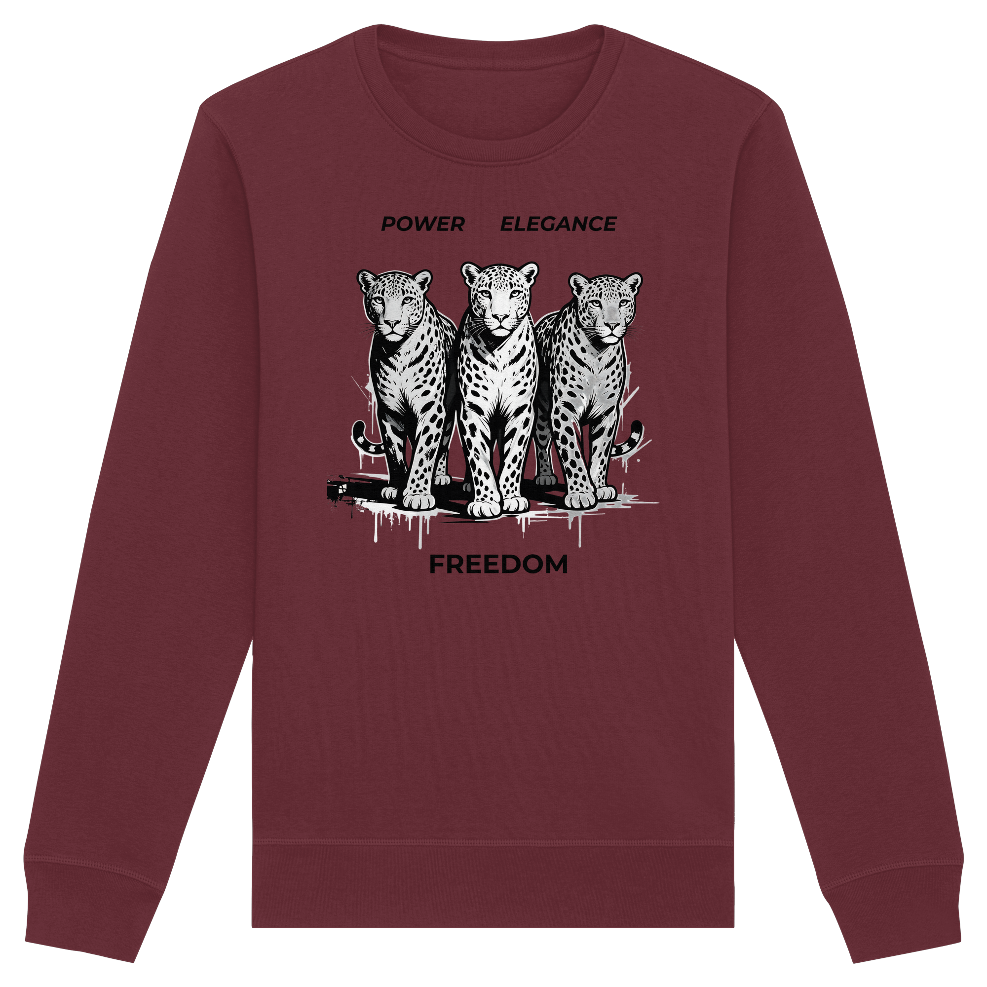 PER Leoparden - Organic Basic Unisex Sweatshirt