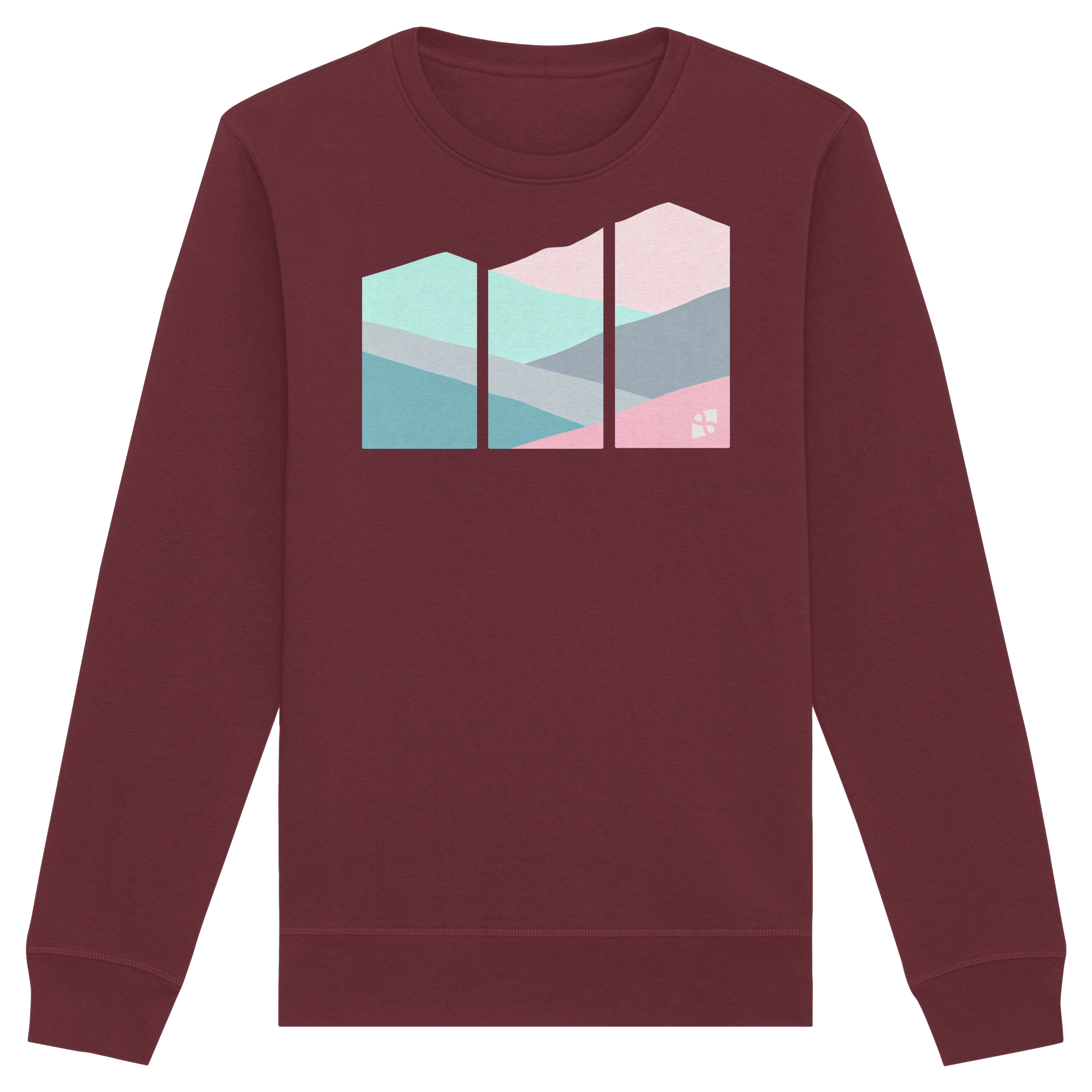 Pastell Mountain - Organic Basic Unisex Sweatshirt