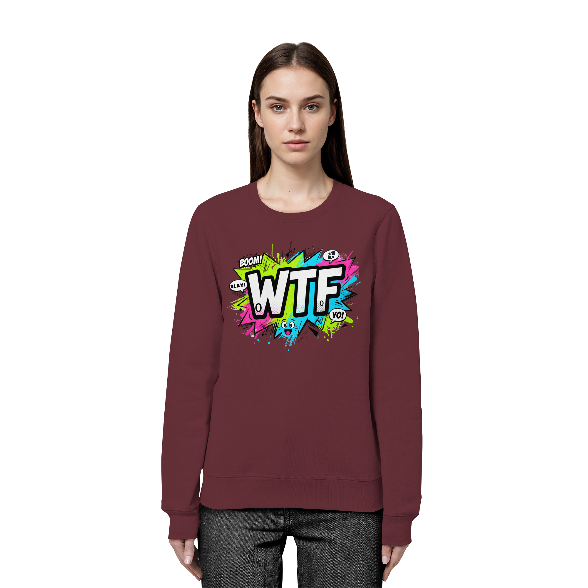 WTF - "Wear The Fair" - Organic Basic Unisex Sweatshirt